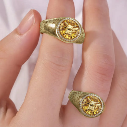 30th Anniversary - Personalized Monster Trainer Signet Ring