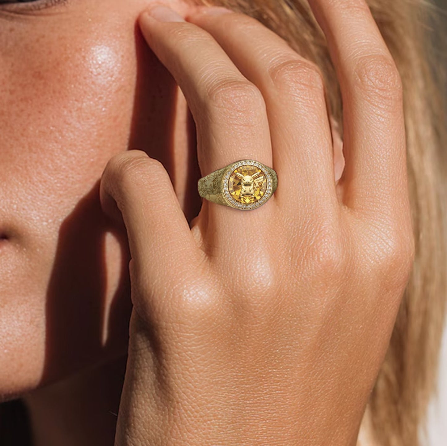 30th Anniversary - Personalized Monster Trainer Signet Ring
