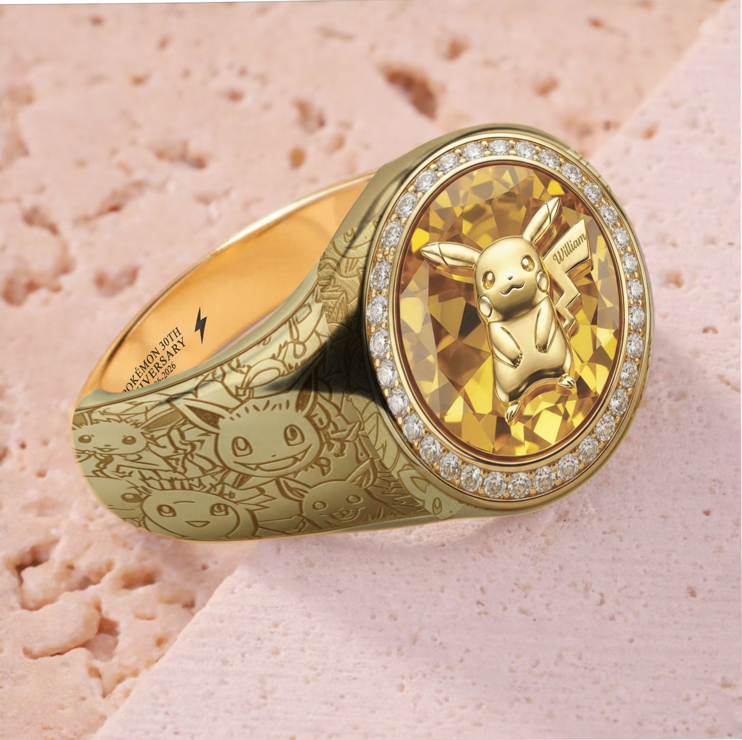 30th Anniversary - Personalized Monster Trainer Signet Ring