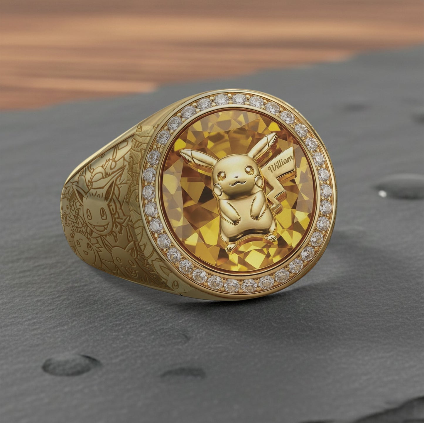30th Anniversary - Personalized Monster Trainer Signet Ring