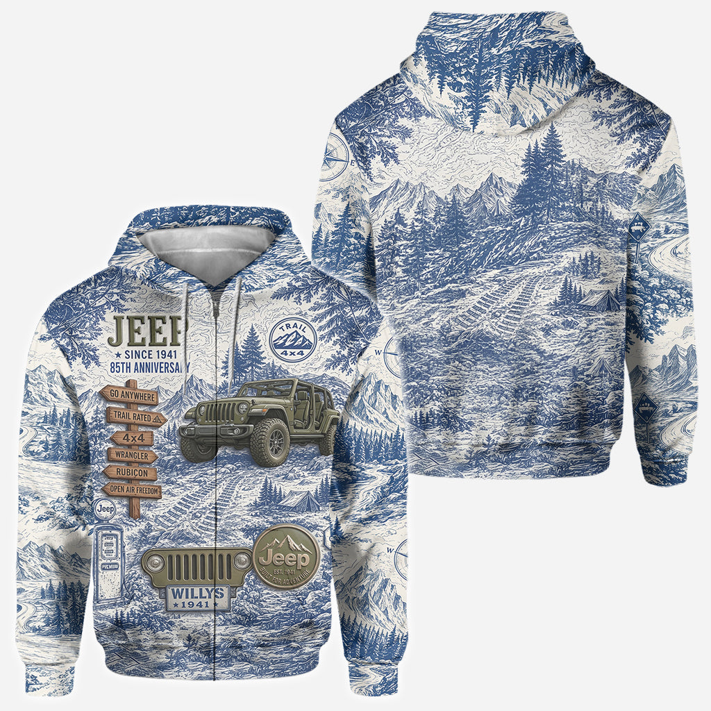 85th Anniversary - Personalized Car All Over Shirt