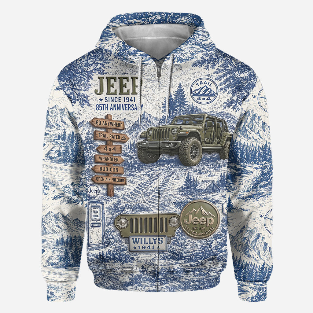 85th Anniversary - Personalized Car All Over Shirt
