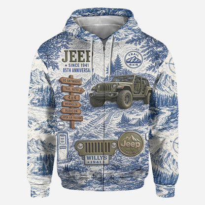 85th Anniversary - Personalized Car All Over Shirt