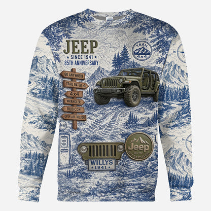 85th Anniversary - Personalized Car All Over Shirt