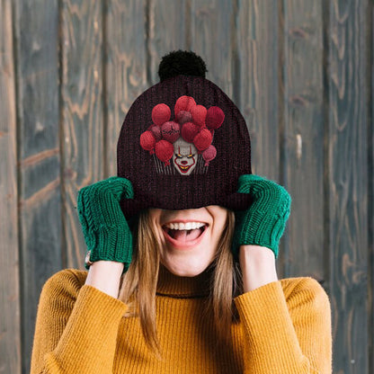 They All Float - Personalized Horror Character Beanie Hat