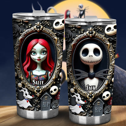 Til Death Do Us Part - Personalized Nightmare Tumbler