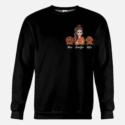 Life Is Better - Personalized Mother's Day Dog All Over T-shirt and Hoodie