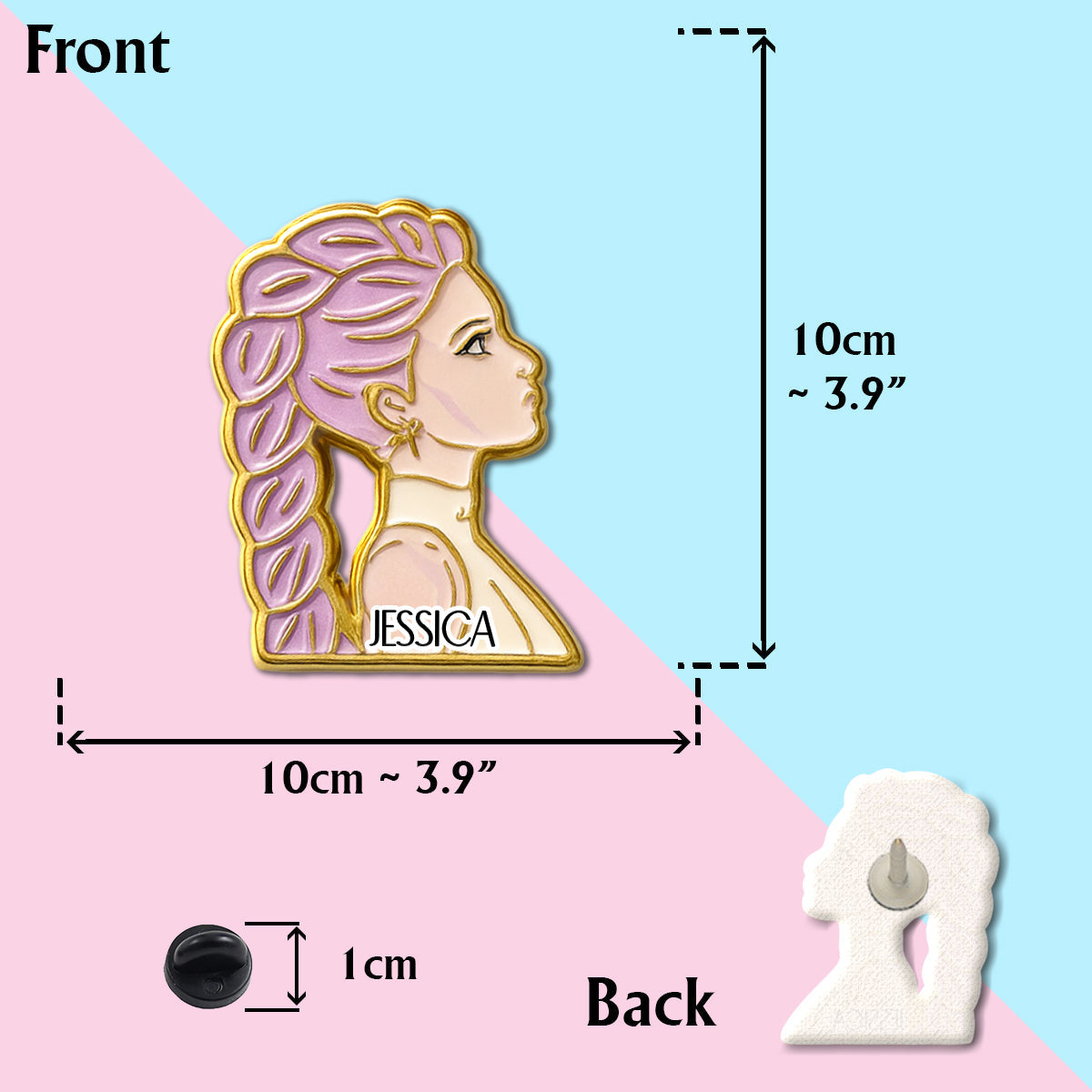 Kpop Hunters - Personalized Kpop Pin