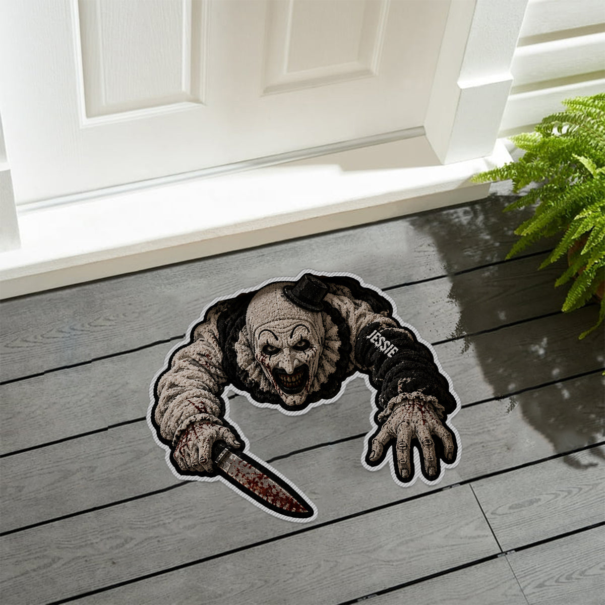 Horror Halloween - Personalized Horror Character Non-Slip Tufted Rug