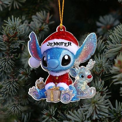 Ohana Means Family - Personalized Ohana Ornament