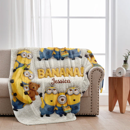 Minion Friends - Personalized Blanket