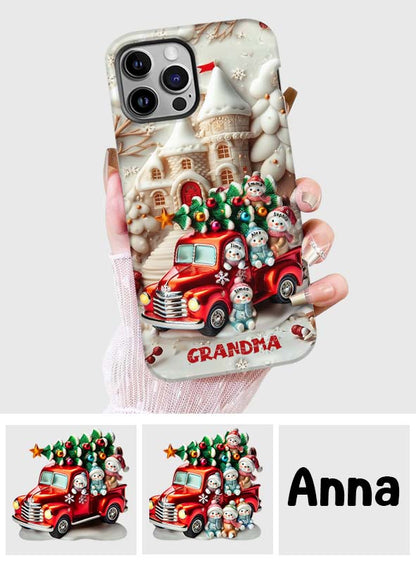 Nana's Little Cuties - Personalized Grandma Full Print Phone Case