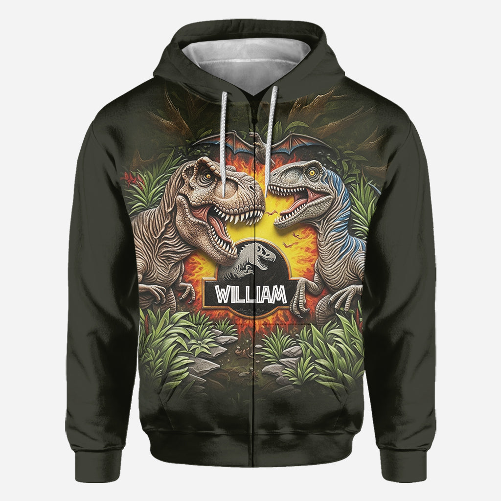 Raptor Trainer - Personalized Dinosaur All Over Shirt