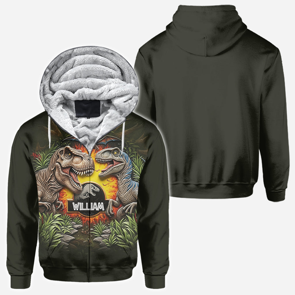 Raptor Trainer - Personalized Dinosaur All Over Shirt