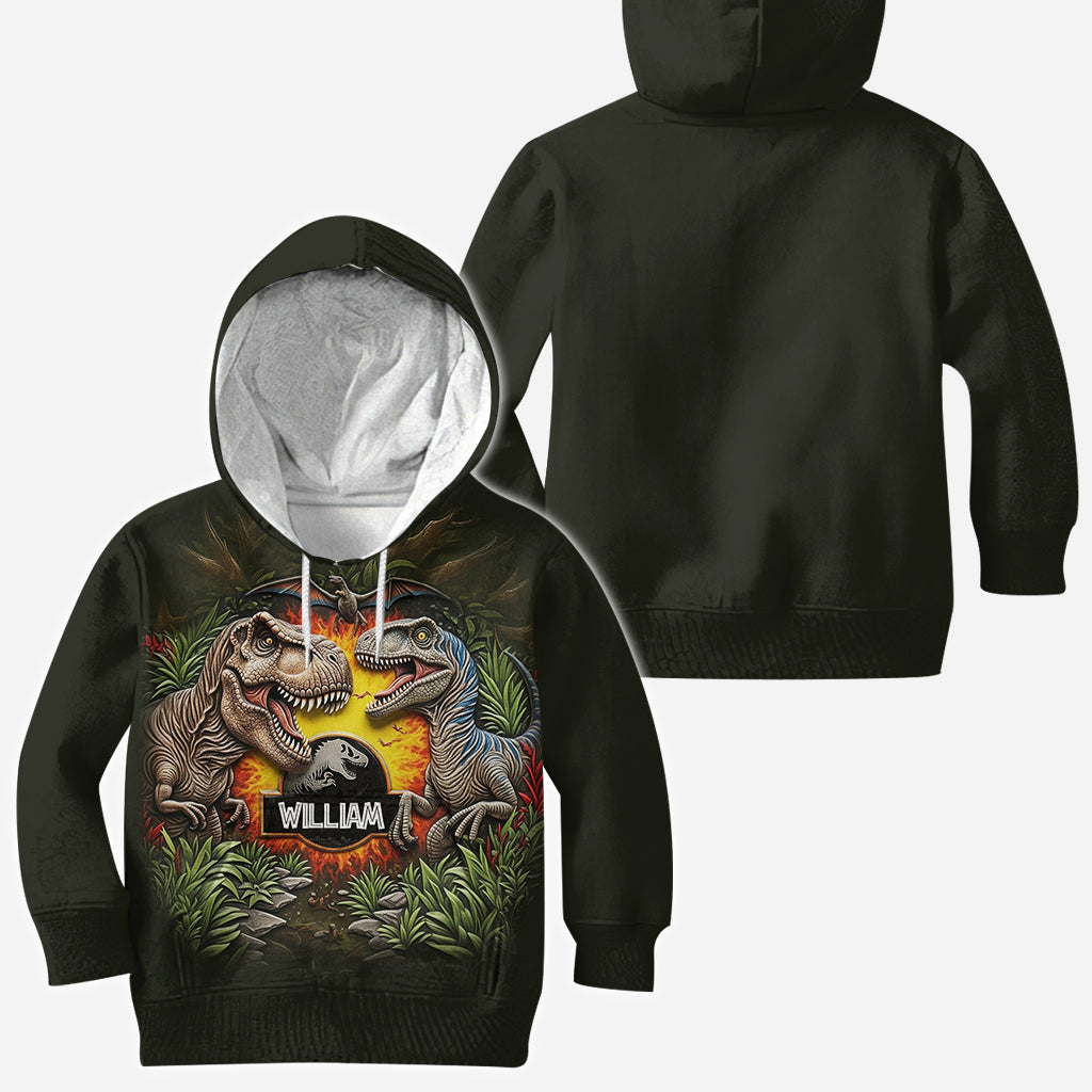 Raptor Trainer - Personalized Dinosaur All Over Shirt