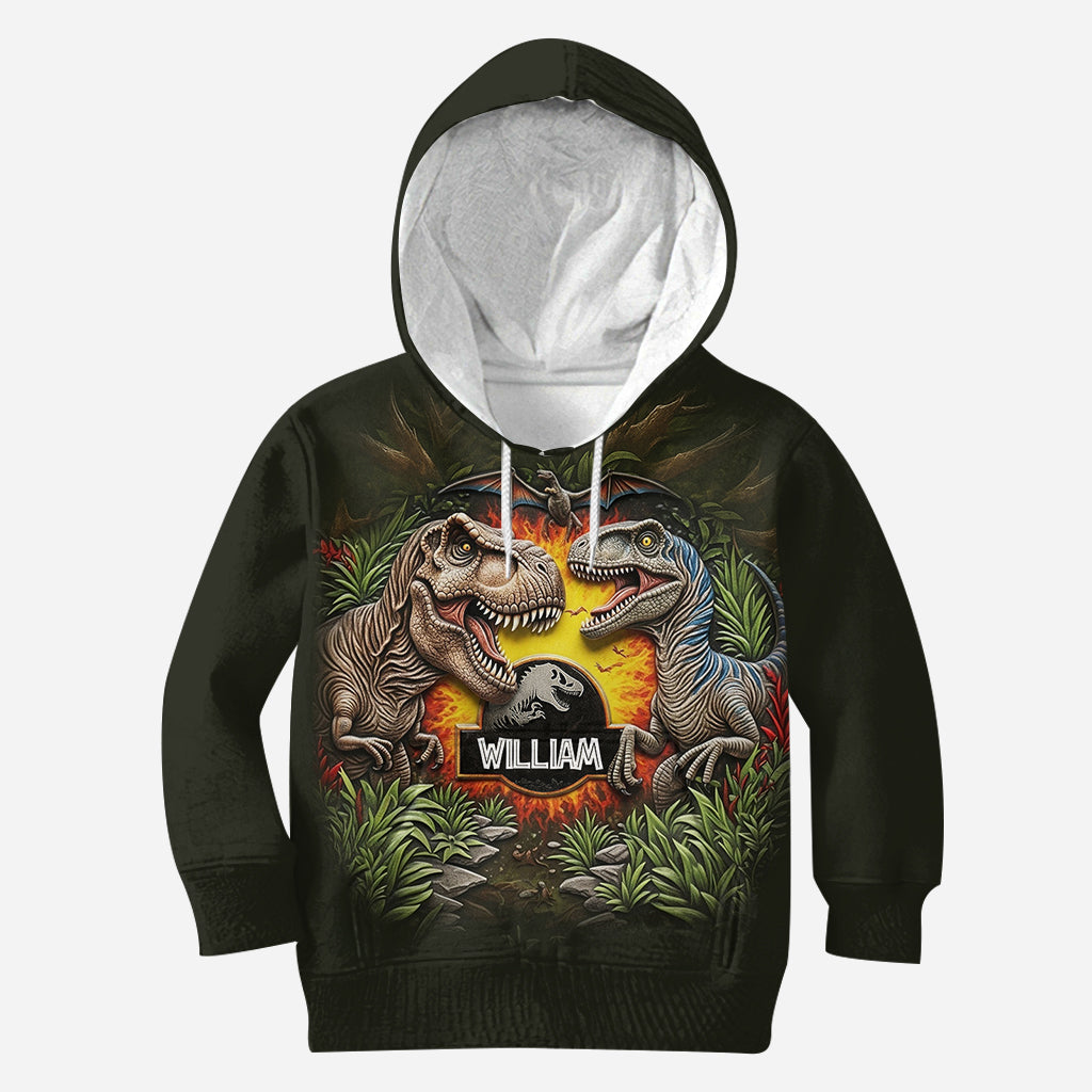 Raptor Trainer - Personalized Dinosaur All Over Shirt