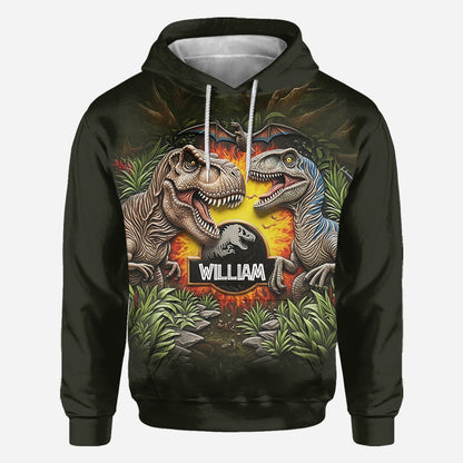 Raptor Trainer - Personalized Dinosaur All Over Shirt