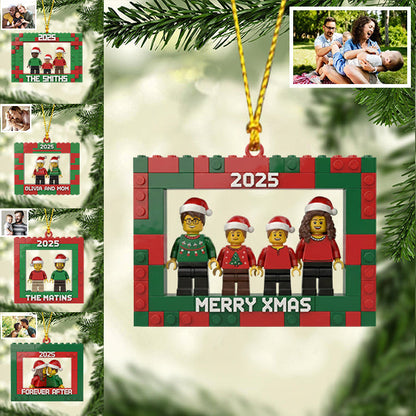 Merry Christmas To Family - Personalized Family Ornament