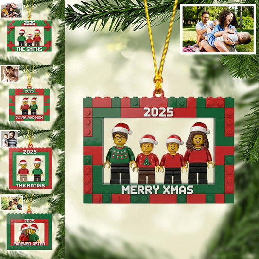 Merry Christmas To Family - Personalized Family Ornament