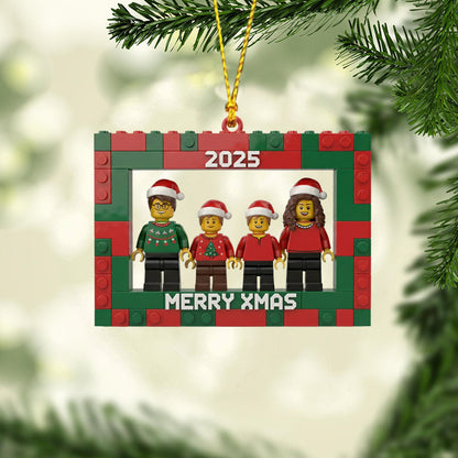 Merry Christmas To Family - Personalized Family Ornament
