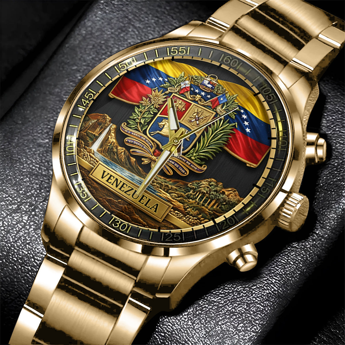 Stand Strong Venezuela - Personalized Expats Hand Watch