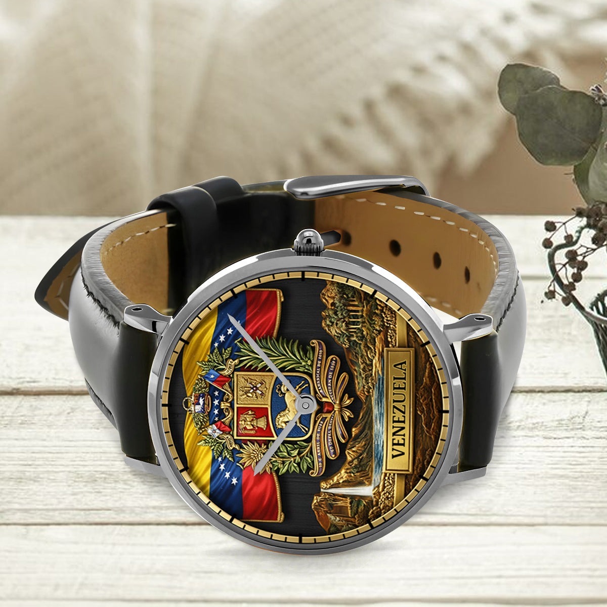 Stand Strong Venezuela - Personalized Expats Hand Watch