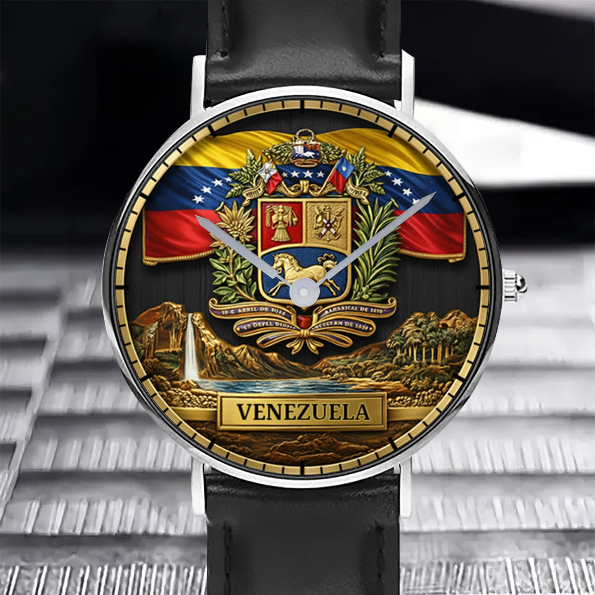 Stand Strong Venezuela - Personalized Expats Hand Watch