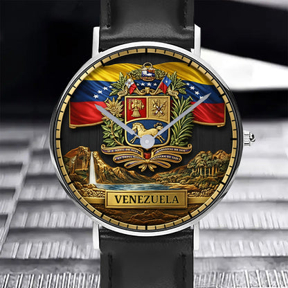 Stand Strong Venezuela - Personalized Expats Hand Watch