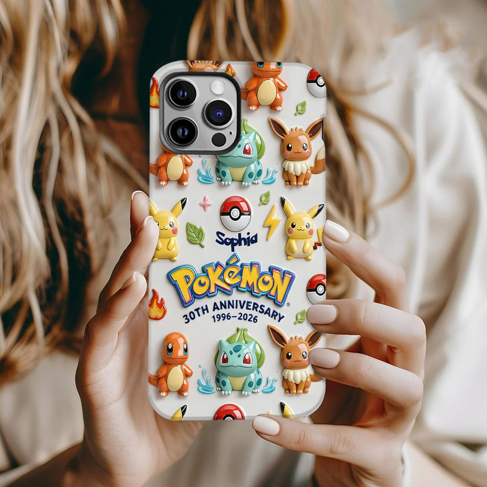 30th Anniversary - Personalized Monster Trainer Full Print Phone Case