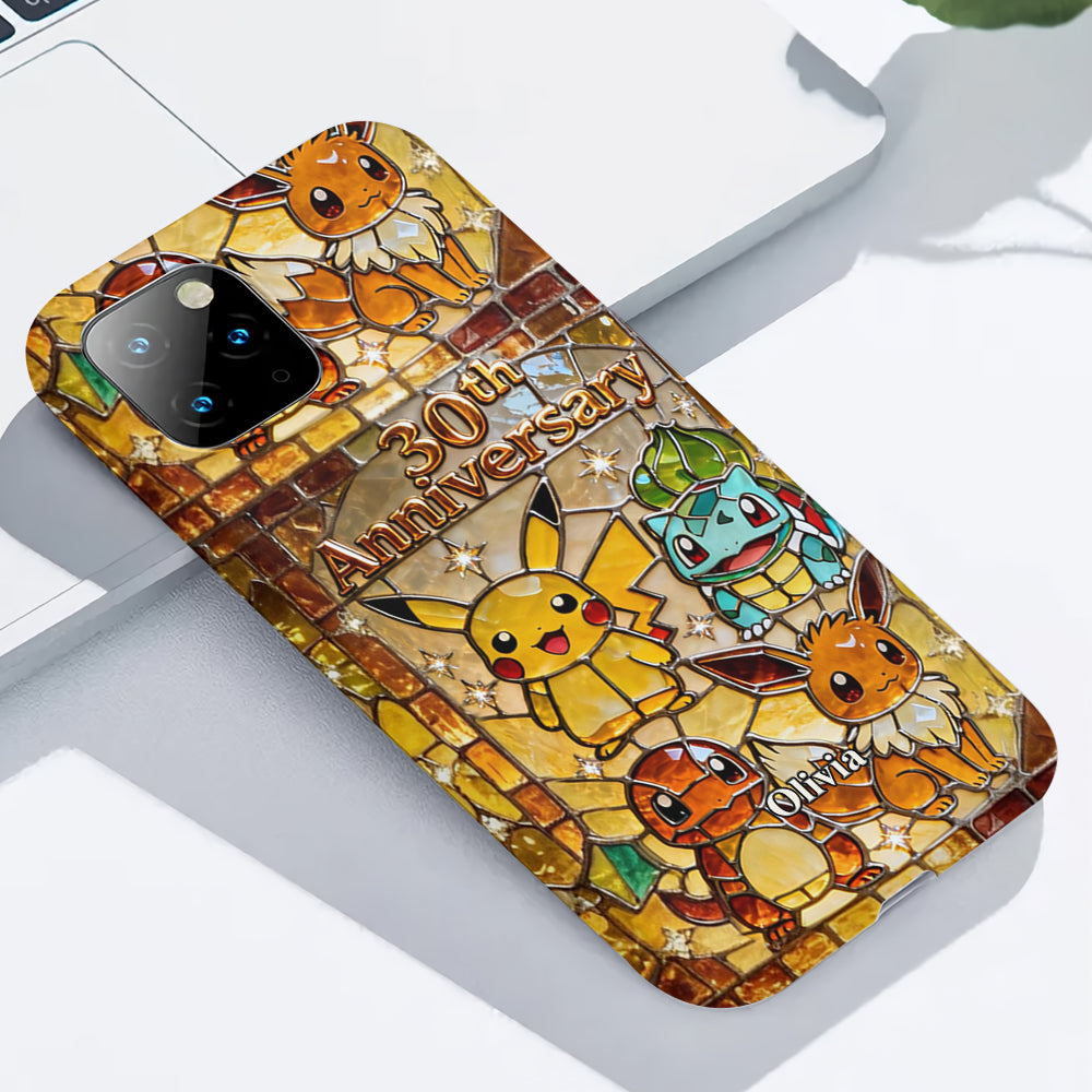 30th Anniversary - Personalized Monster Trainer Full Print Phone Case