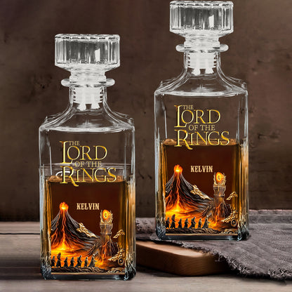 The One Glass to Rule Them All - Personalized The Dark Lord Whiskey Glass