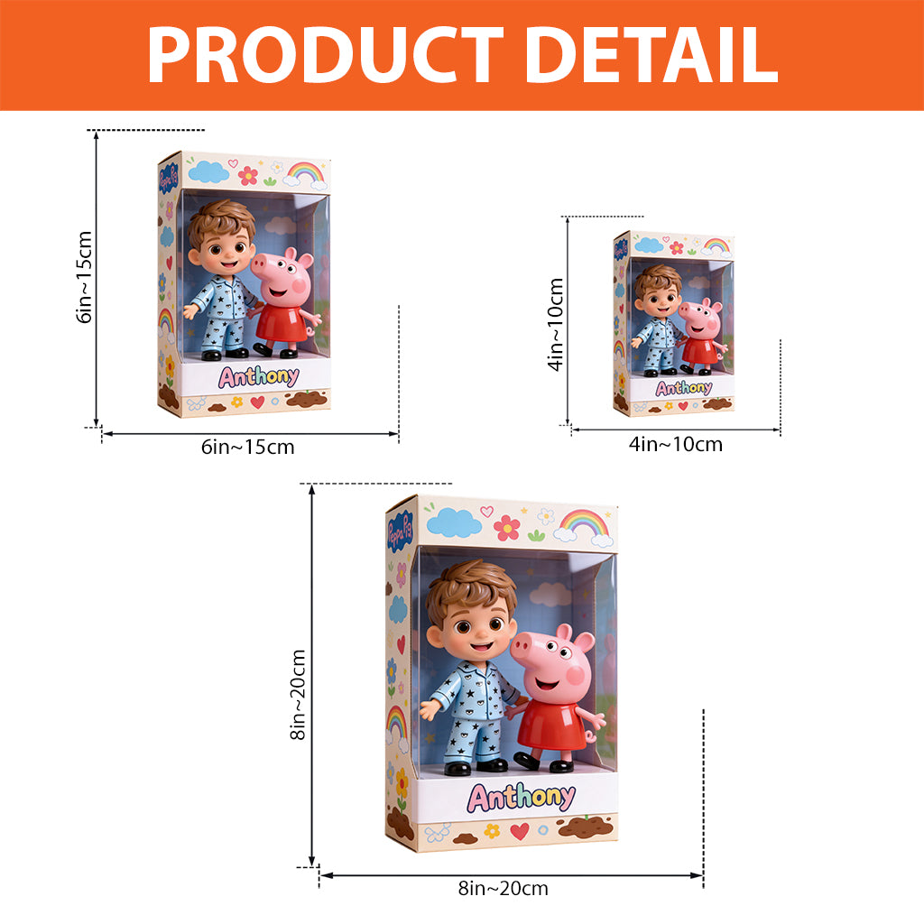 Custom Any Photo - Birthday Gift - Personalized Pink Pig Custom Shaped Acrylic Plaque