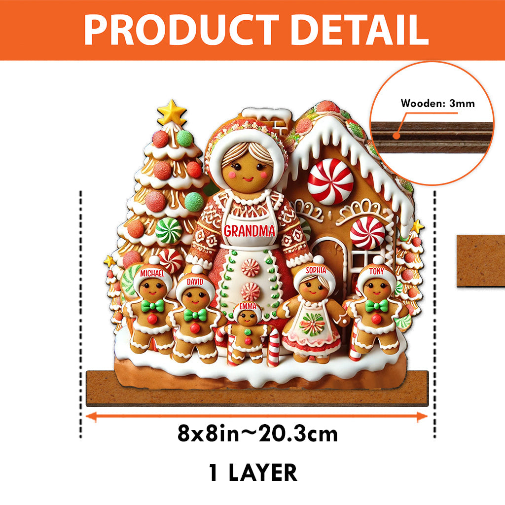 Grandma's Perfect Batch - Personalized Grandma 1 Layered Big Freestanding