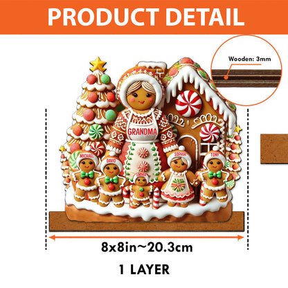 Grandma's Perfect Batch - Personalized Grandma 1 Layered Big Freestanding