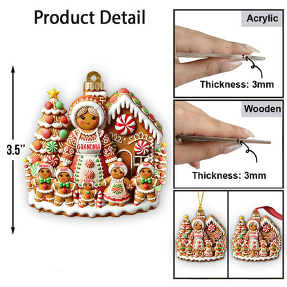 Grandma's Perfect Batch - Personalized Grandma Ornament