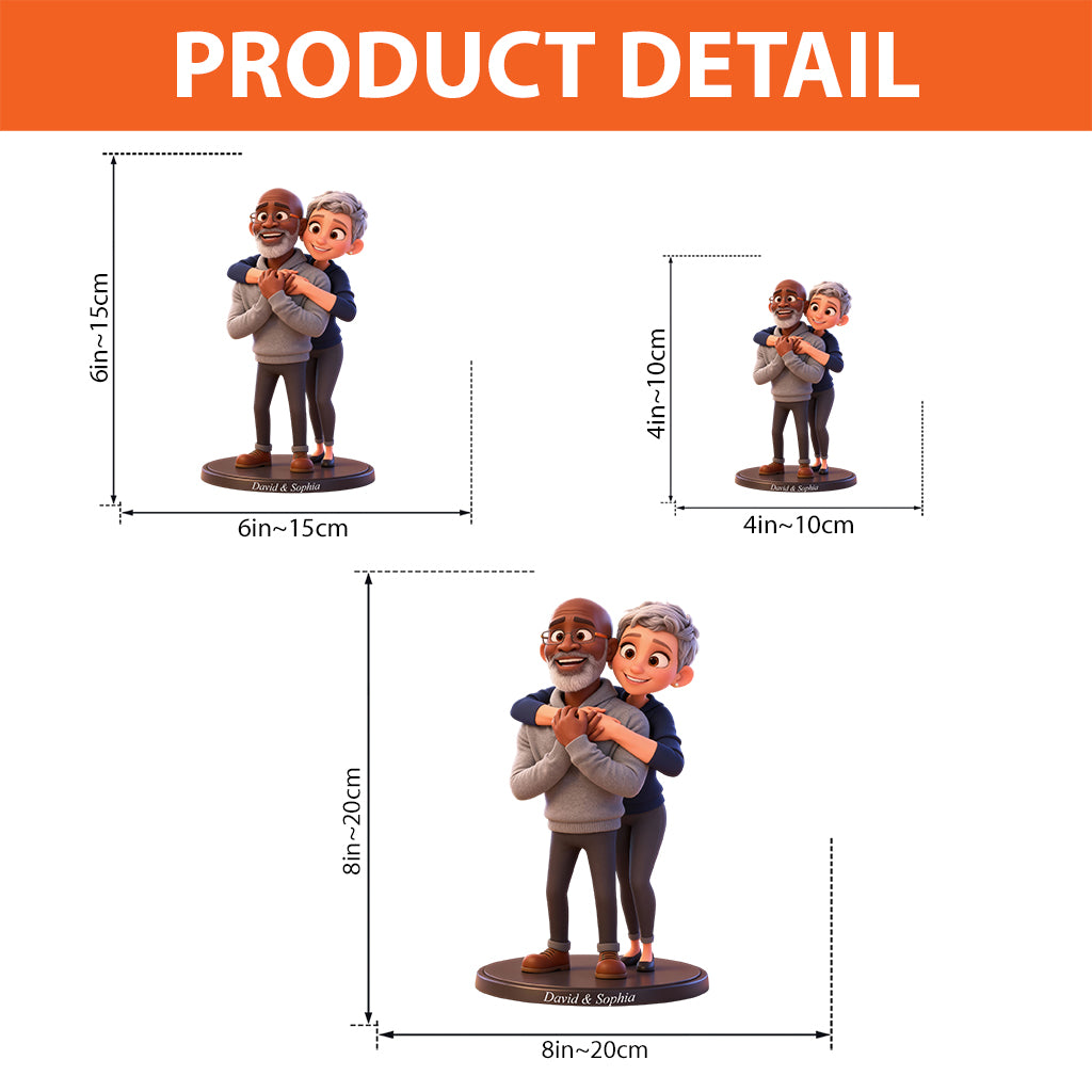 Couple Gift - Personalized Couple Custom Shaped Acrylic Plaque