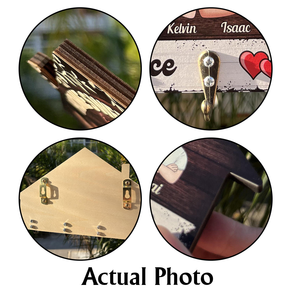 In This House - Personalized Horror Character Custom Shaped Key Rack