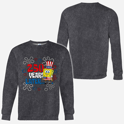 250 Years Later - Personalized Yellow sponge All Over Shirt
