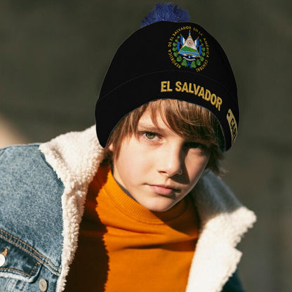 Proud El Salvador - Personalized Expats Beanie Hat
