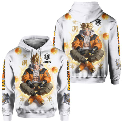 Legend Forever - Personalized Seven Balls Hoodie and Sweatpants