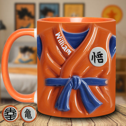 The Strongest One - Personalized Seven Balls Accent Mug
