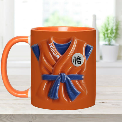 The Strongest One - Personalized Seven Balls Accent Mug