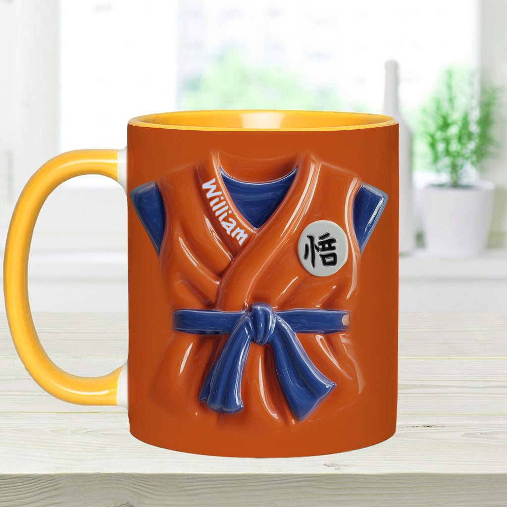 The Strongest One - Personalized Seven Balls Accent Mug