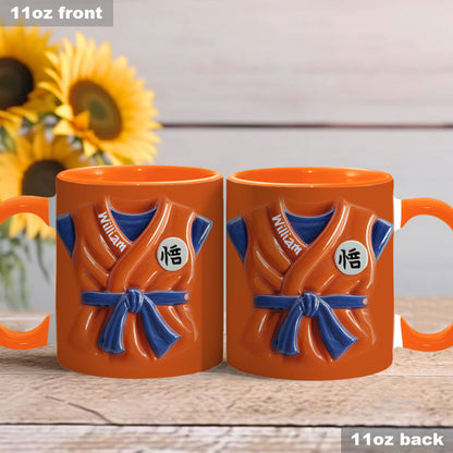 The Strongest One - Personalized Seven Balls Accent Mug