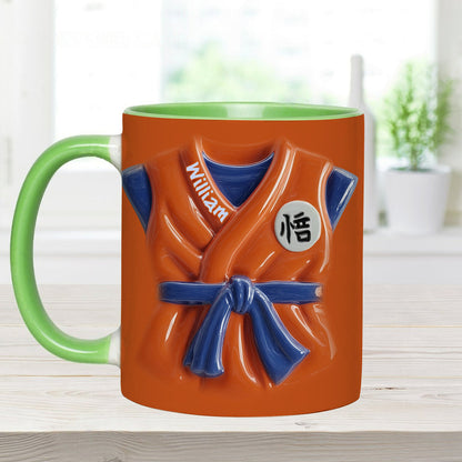 The Strongest One - Personalized Seven Balls Accent Mug