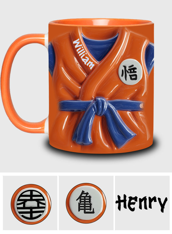The Strongest One - Personalized Seven Balls Accent Mug