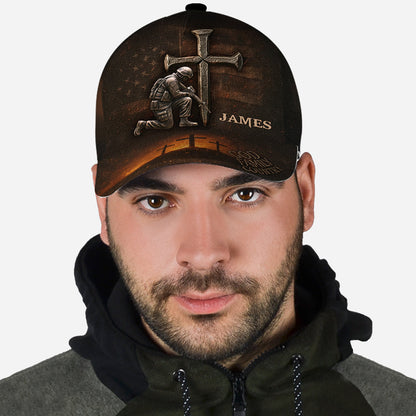 God Family Country - Personalized Veteran Classic Cap