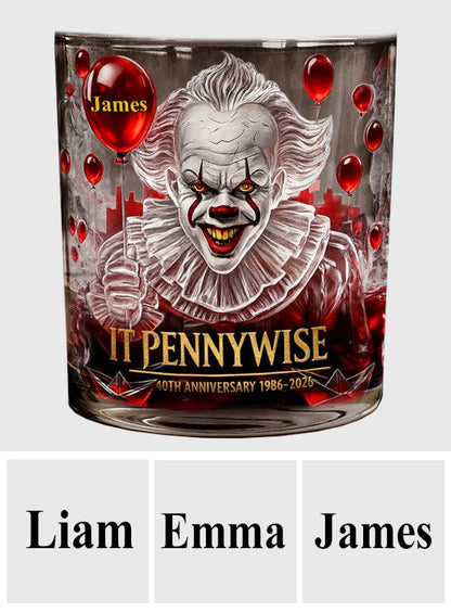 40th Anniversary Horror Movie - Personalized Whiskey Glass