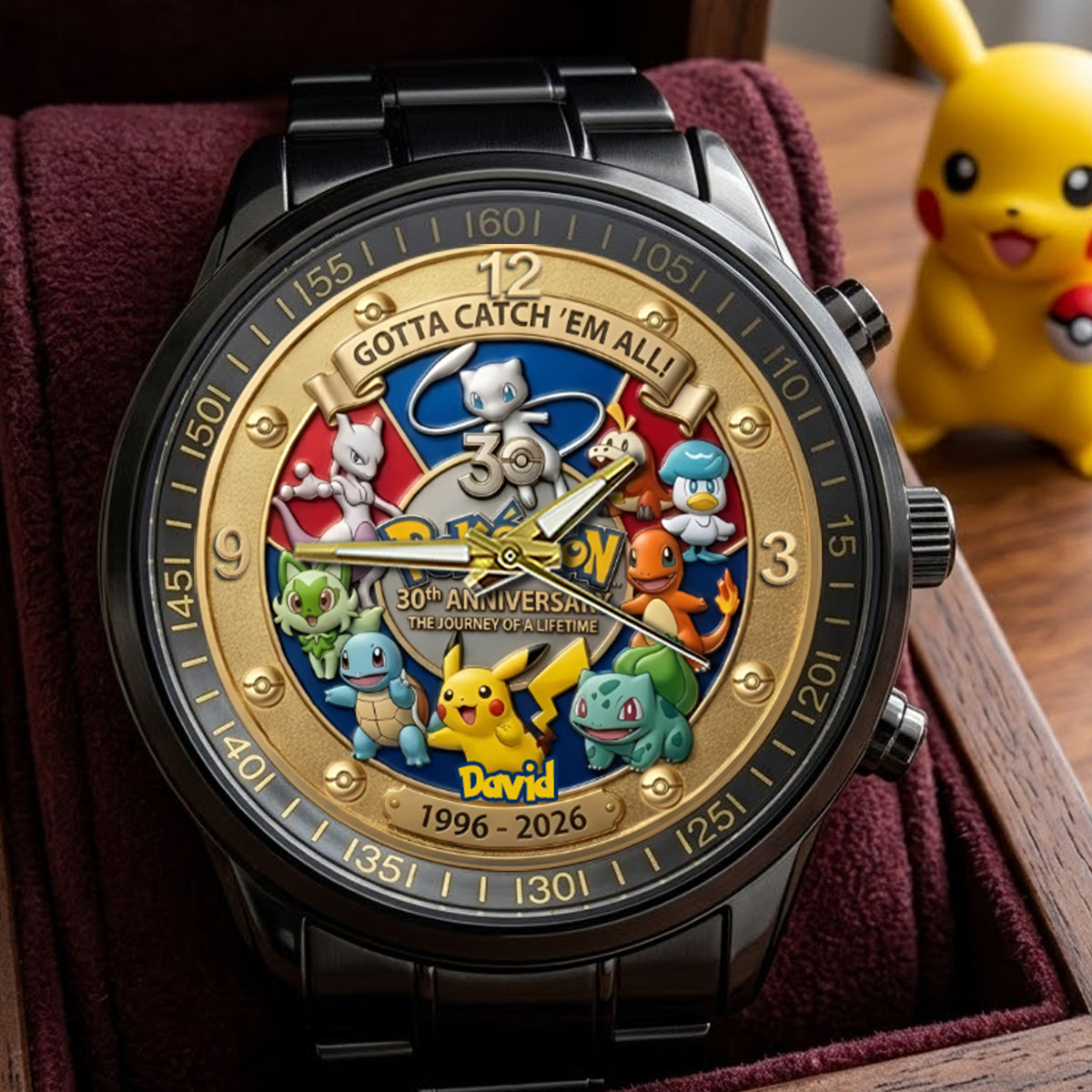 30th Anniversary - Personalized Monster Trainer Hand Watch