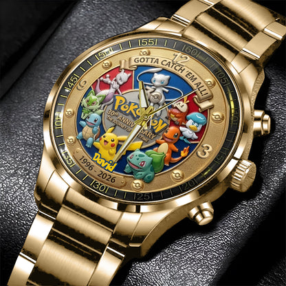 30th Anniversary - Personalized Monster Trainer Hand Watch